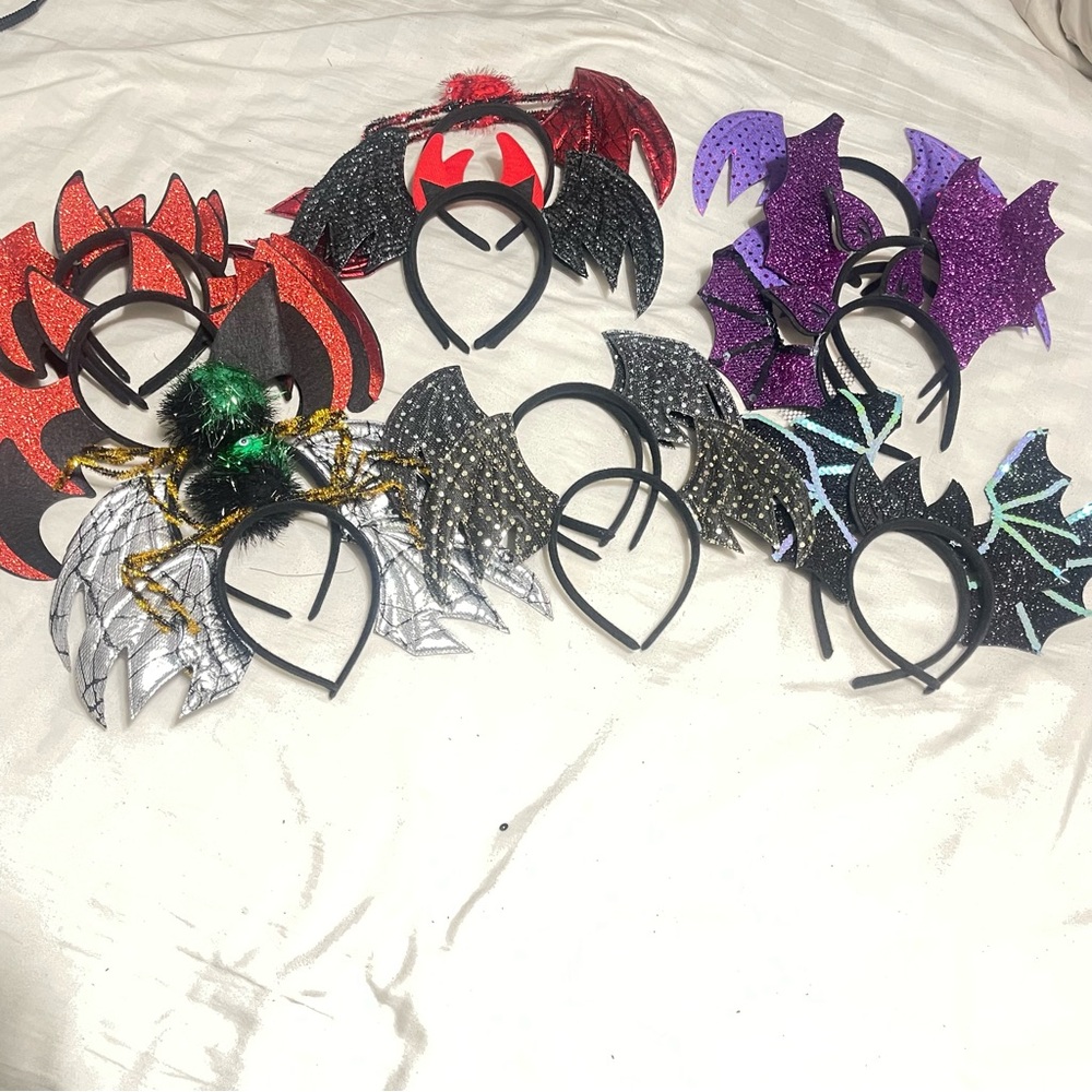 Nu lot of 18 batwing headband Halloween Party costume